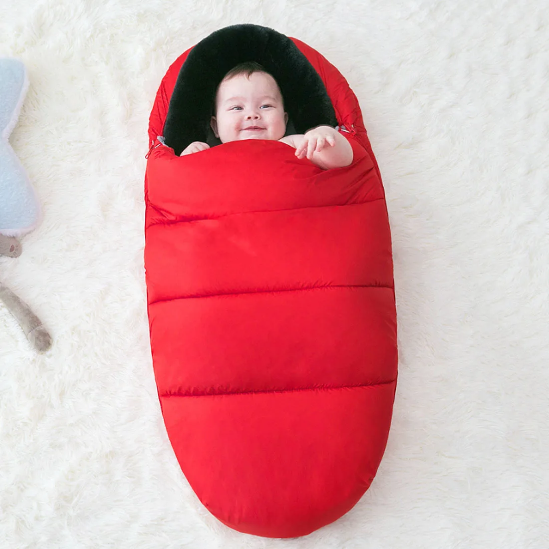 Winter Warm Toddler Sleep Sack Thicken Baby Stroller Sleeping Bag Infant Sleeping Sacks Sleepsacks Infant Envelope Sleeping Bag