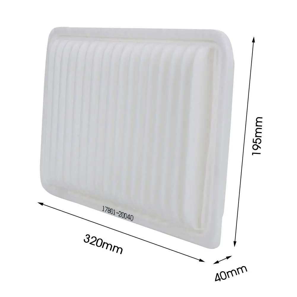 Engine Air Input Filter Input Air Filter High Quality Car Air Filter Anti-Pollen Dust Automotive Part OEM 17801-21040 Stable