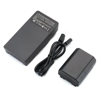 

For Sony NP-FZ100 Model Two Batteries With LCD Display Screen USB Single Charge And USB Cable Practical Parts