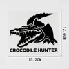 YJZT – autocollant Crocodile créatif en vinyle, étiquette de voiture, chasseur d'animaux, 8C-0107 ► Photo 3/6