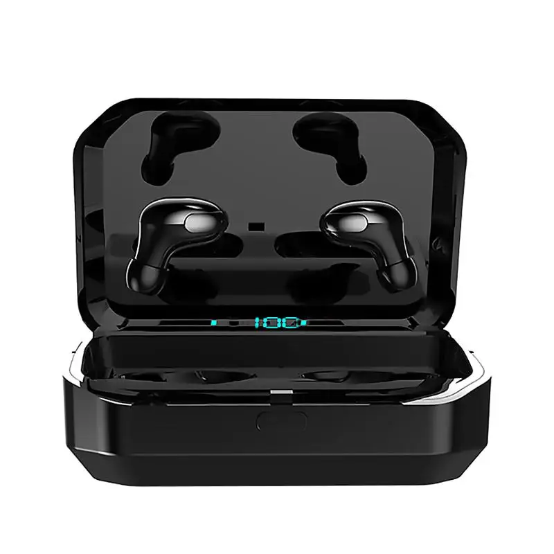 G12 TWS Bluetooth 5 0 Wireless Headset with Microphone Touch Control High fidelity Digital Display Earbuds with Charge Box