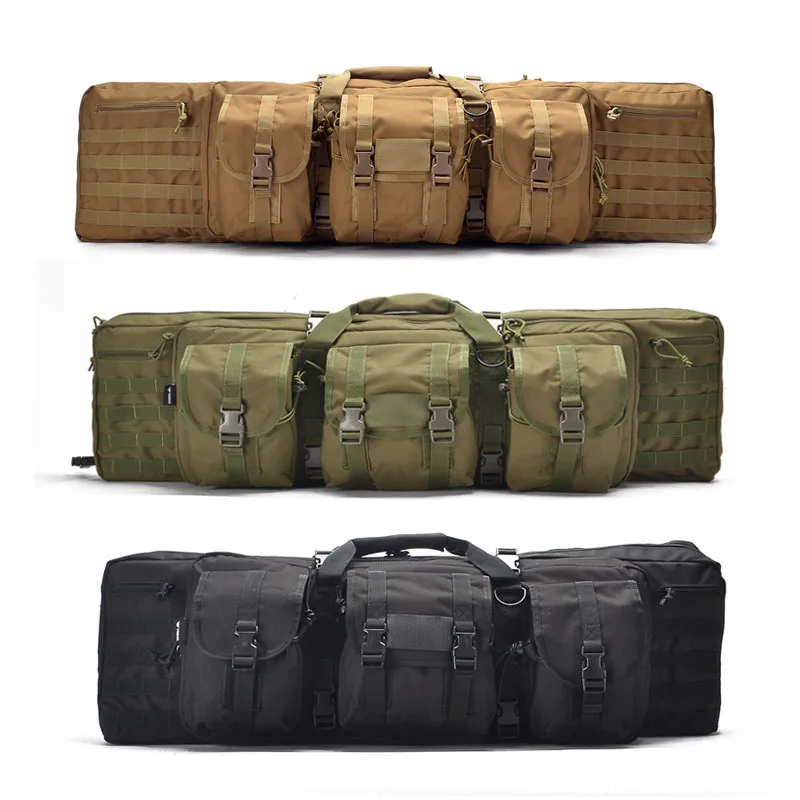 130 см тактические охотничьи сумки 600D Оксфорд двойная Функциональная Сумка военный CS пистолет винтовка сумка для спортзала спортивная сумка воздуха 52 дюйма