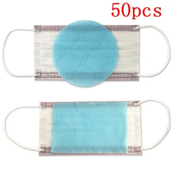 

Disposable Three-layer Waterproof Mask Gasket Breathable Isolation Filter Mat Anti-fog Dust Mask Replacement MatS319 N