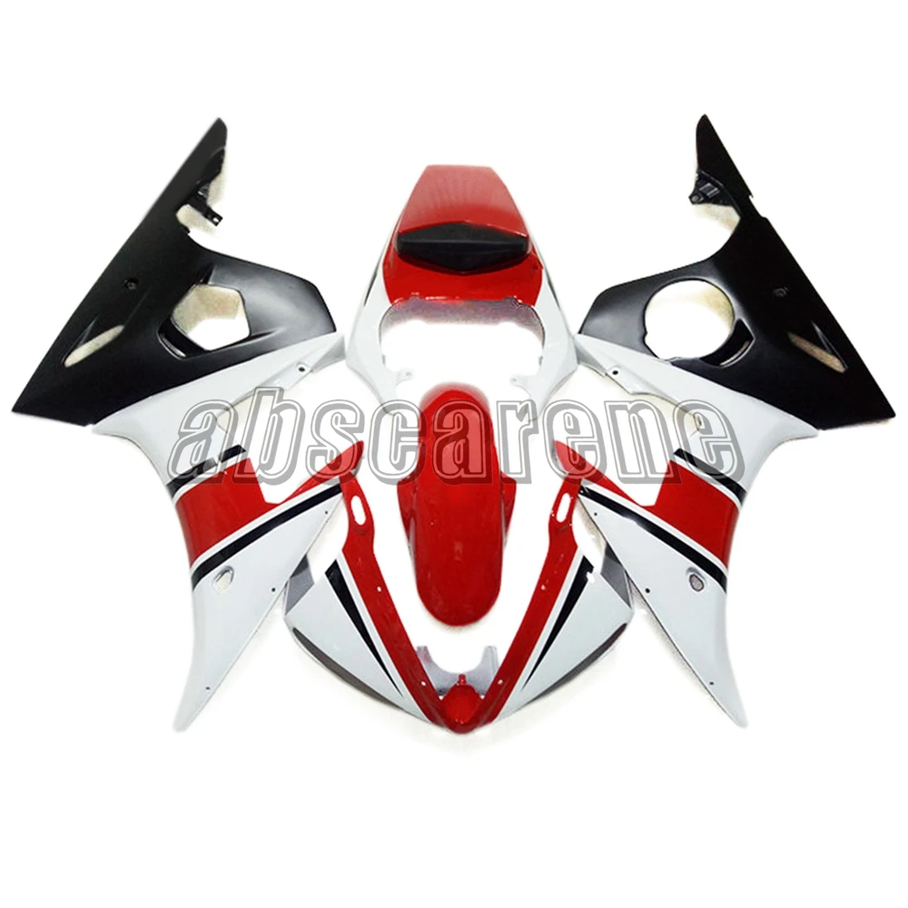 Юбилейный Красный Белый Черный инжектор Полный обтекатели для Yamaha YZF600 R6 2003 2004 2005