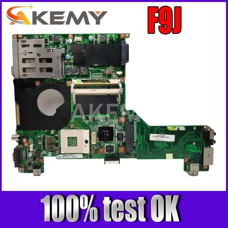 

Akemy For ASUS F9J Laotop Mainboard F9J Motherboard with DDR3 Without graphics card
