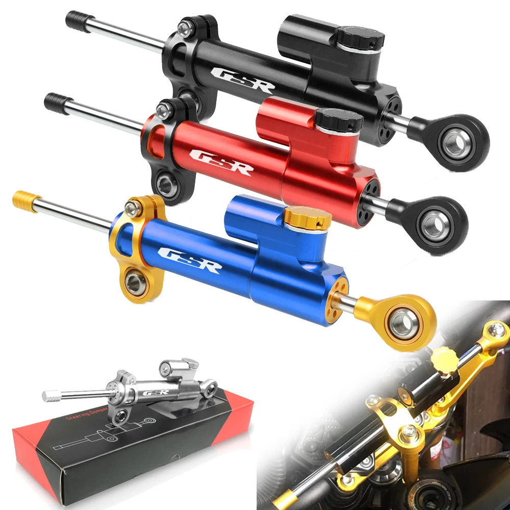 For SUZUKI GSR600 GSR750 GSR 600 2006-2011 2007 2008 2009 2010 Universal Motorcycle CNC Adjustable Steering Damper Stabilizer | Автомобили