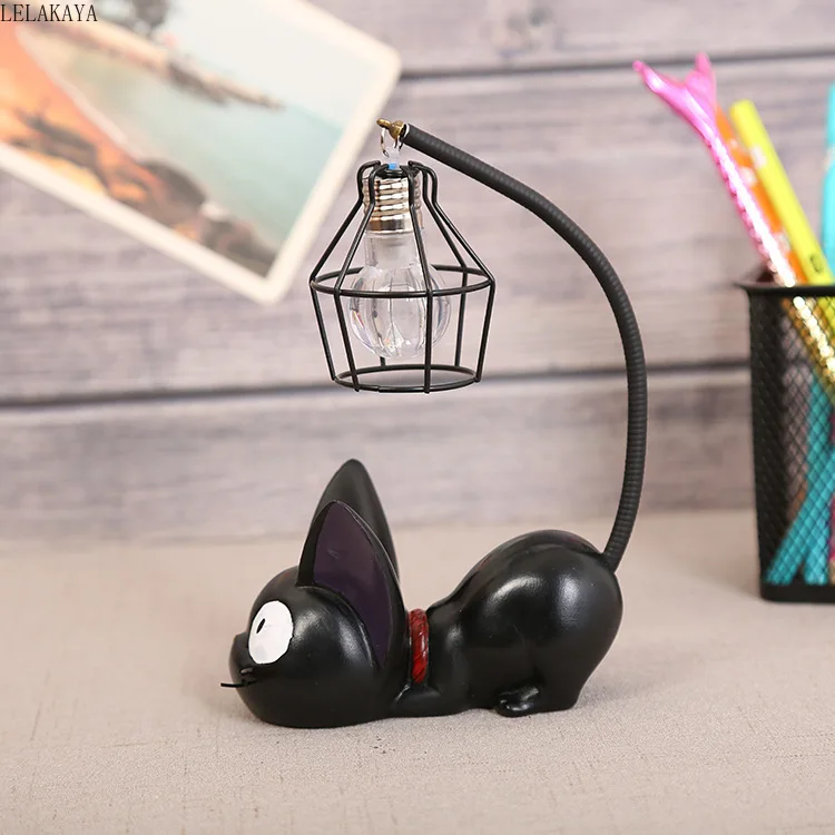 Светодиодный ночник JiJi маленькая кошка аниме Кики служба доставки игрушек экшн