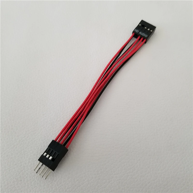  Hd Audio 9Pin Femmina a 7Pin Maschio Adattatore Jack Cable per Lenovo Scheda Madre Atx per Ospitare
