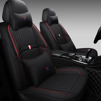 

Full Coverage flax fiber car seat cover auto seats covers for bmw x1 e84 f48 x3 e83 f25 g01