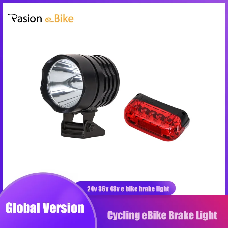 Pasion e Bike Велосипедные фары светодиодные стоп 48 В 36 24 сигнальная лампа