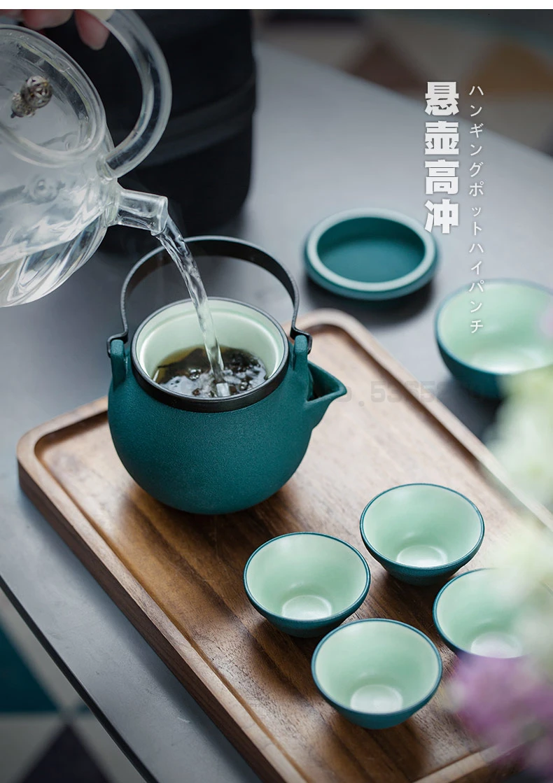 Британский столичный дорожный чайный набор, портативная японская быстрая Гостевая чашка, открытый кунг-фу, онлайн чайный горшок, чайная чашка, полный набор