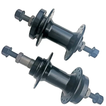 

Mountain Bike Front Rear Hub Thru Axle Bicycle Brake Bearing 32 Holes Quick Release Rear Hub