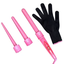 Щипцы для завивки волос набор для завивки волос профессиональные щипцы для завивки волос Вэйвер груша цветок конус электрические щипцы для завивки волос ролик плойка