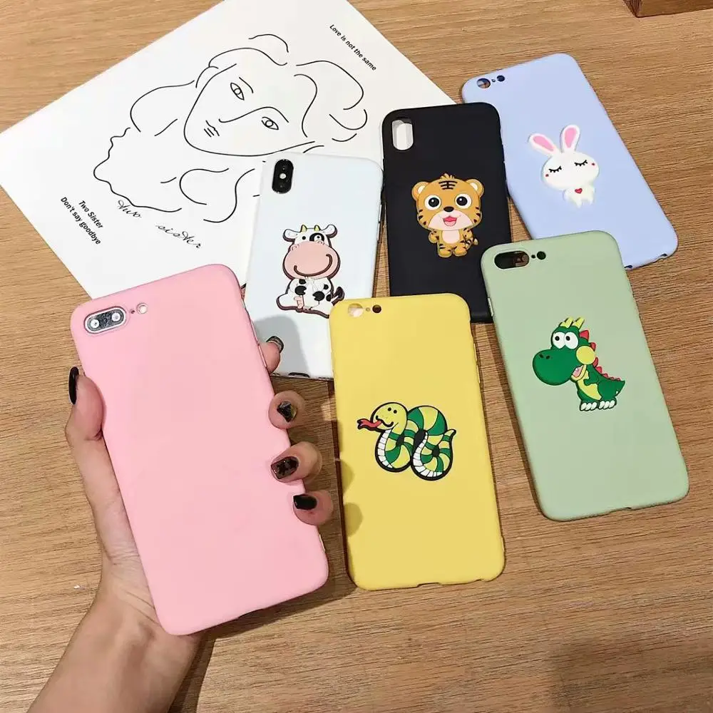 Мультяшный чехол для телефона Xiaomi Redmi note7 note8 note5 note6 6a 4a 4x 5a K20 Pro ярких цветов 3D