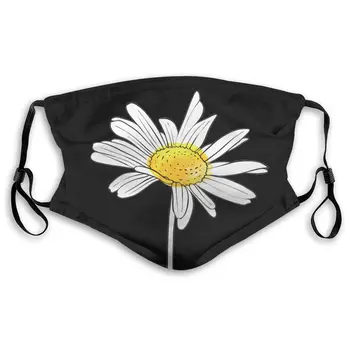

Drawing Flower Masks With filter Washable & Reusable Anti Dust Breathable Mask With Adjustable Ear Loops for Men & Women