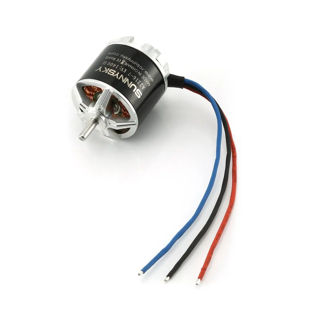 SunnySky A2216 1400KV бесщеточный двигатель высокой мощности RC Дрон двигатель для моделей RC Дрон самолет с фиксированным крылом