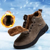 Winter Men's Indestructible Work Boots Puncture Proof Steel Toe