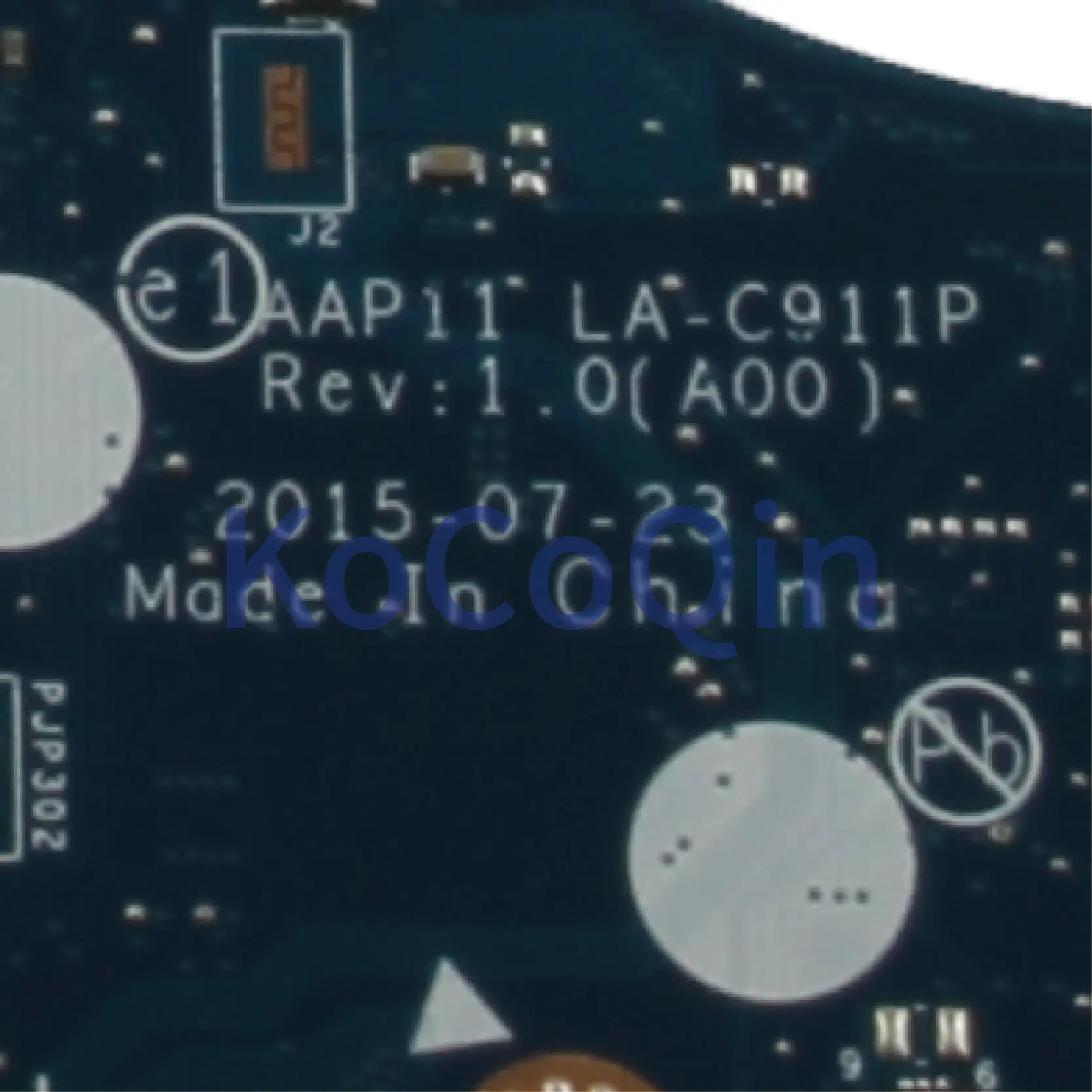 lower price  KoCoQin Laptop motherboard For DELL Alienware 15 R2 17 R3 I7-6820HK Mainboard CN-0H6J09 0H6J09 AAP1