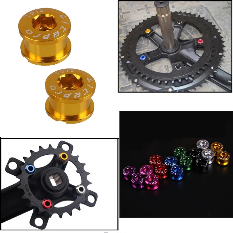 

Bike Mountain Bicycle MTB Aluminum Chainset Chainwheel Ring Bolt Screw