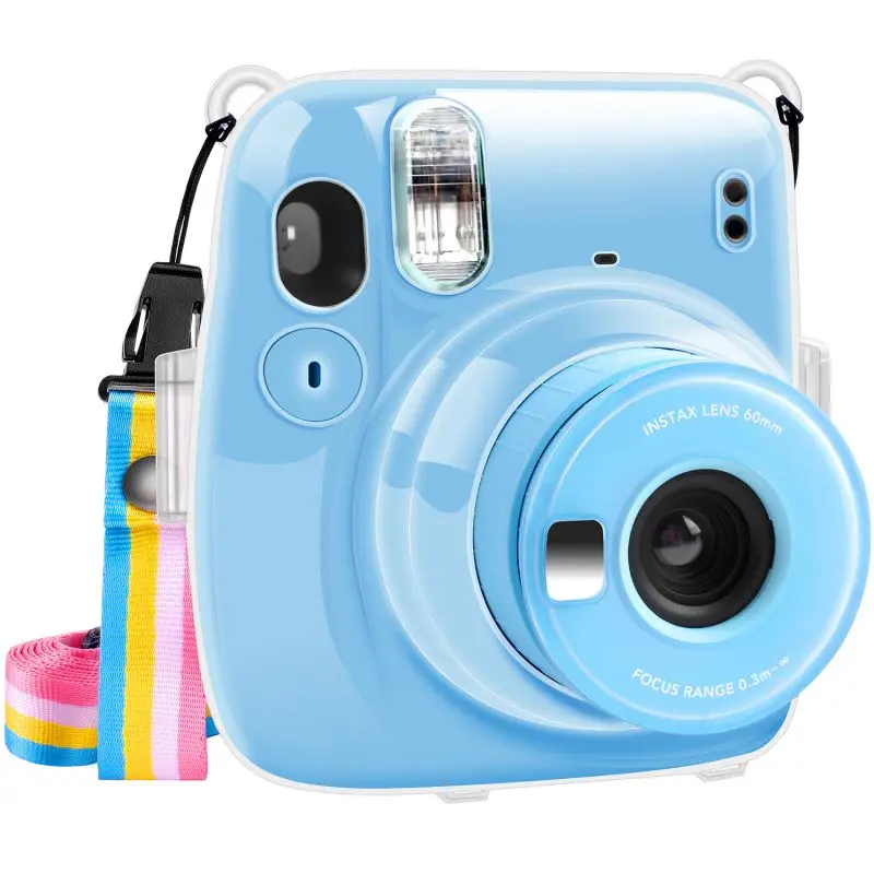 Новый портативный защитный прозрачный чехол для Fujifilm Instax Mini 11 Crystal Camera s с