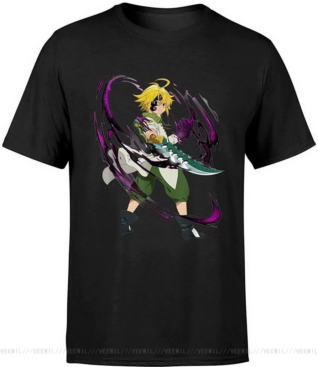 Seven Deadly Sins Anime Manga Dragon Sin Of Wrath T Shirt Men Women Colorful O Neck TEE | Мужская одежда