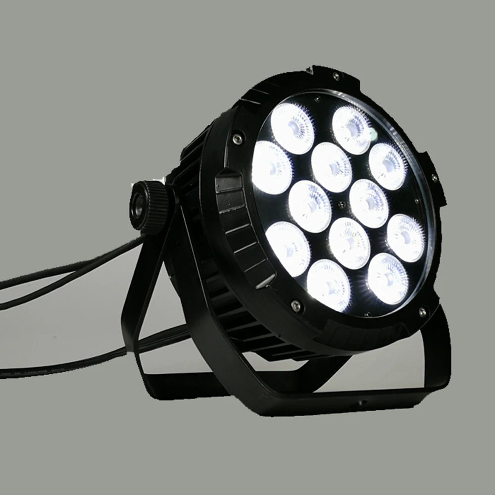 12 шт./12x18 Вт rgbwa uv 6в1 водонепроницаемые par Огни dmx512 светодиодные огни