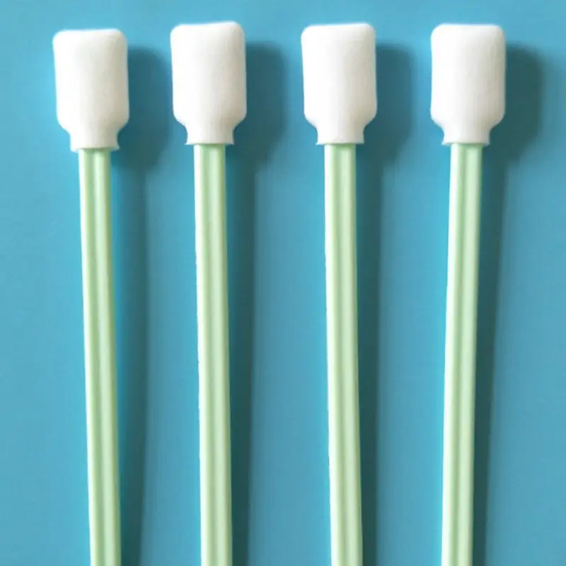 50Pcs Pack Square Rectangle Foam Cleaning Swab Sponge Sticks for Inkjet Print Head Optical Lens Gun 4