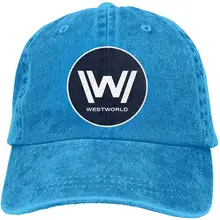 Westworld модная крутая Регулируемая ковбойская шляпа бейсболка для мужчин и женщин Черная