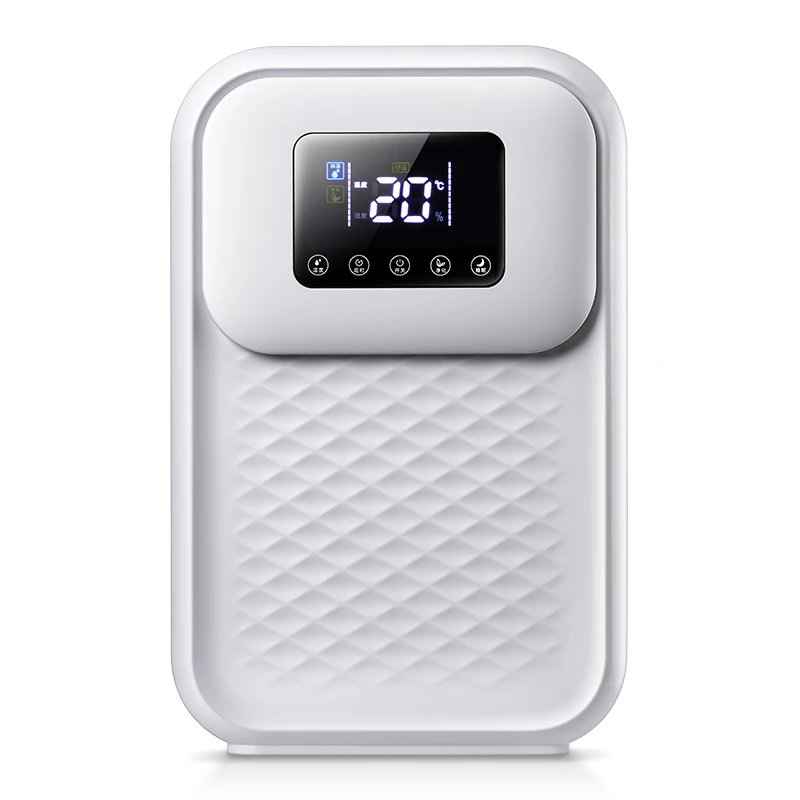 US $132.00 Intelligent Dehumidifier Dryer Air Purification Household Moisture Absorber Bedroom Basement LED Smart Touch Remote Control