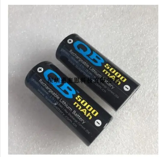 Высокая скорость 26650 5000MAH 3 7 V перезаряжаемая литиевая батарея | Электроника