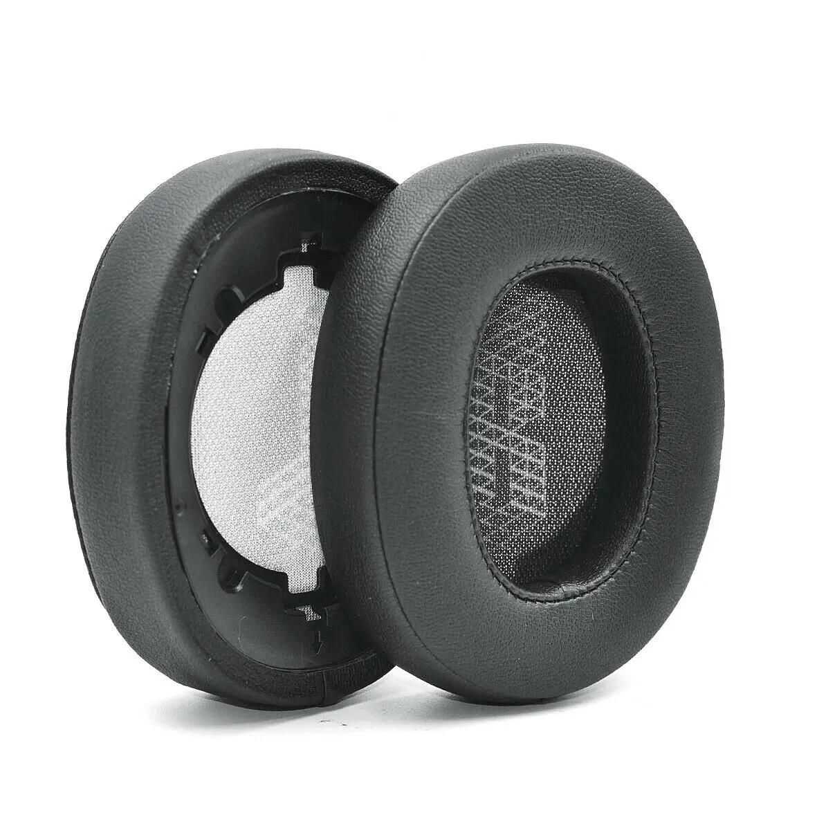 1 пара сменных амбушюр для наушников JBL Live 500BT беспроводные Накладные наушники из искусственной кожи амбушюры для ремонта амбушюр - Цвет: Black