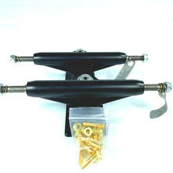 Metal Skateboard Truck Skateboard Accessories High-end Hollow Truck Black 139 5.25 Inch  Size