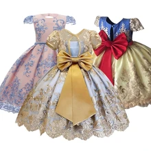 Великолепное платье-пачка принцессы на крестины и свадьбу; Одежда для девочек; платье для девочек; детская одежда; праздничное бальное платье для девочек
