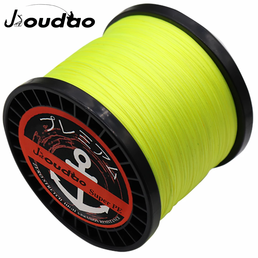 Jioudao 16 нитей 1500 м плетеная леска 55LB 280LB морская рыболовная 100% PE леска|Рыболовные лески| |