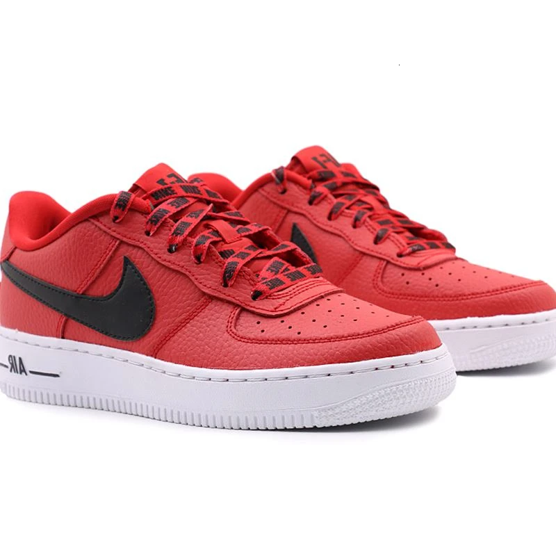 820438-606 Nike Air Force 1 Новое поступление мужская обувь для скейтбординга легкие удобные кроссовки# AA0287-002 - Цвет: 820438-606