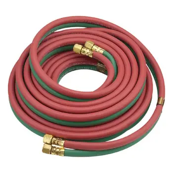 

25ft Oxy-acetylene Twin Welding Hose Grade R 25' X 1/4" Oxygen Acetylene BB Connection