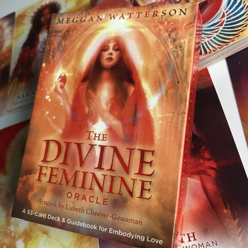 

The Divine Feminine Oracle: A 53-Card Deck & Guidebook for Embodying Love Cards