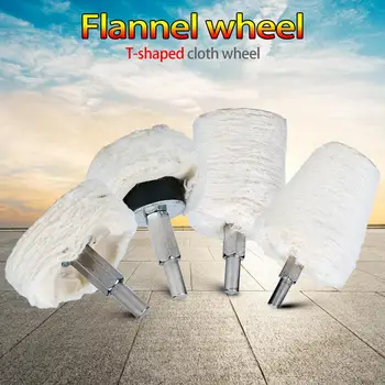 

6mm Shank Cotton Cloth Polishing Mop Buffing Grinding Wheel Pad Abrasive Tools Suitable for Fine Polishing of Jewelry