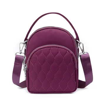 

Durable Women Messenger Bags Tote Light Shopping Travel Shoulder Bags Handbag Nylon Waterproof Crossbody Casual Bag for School