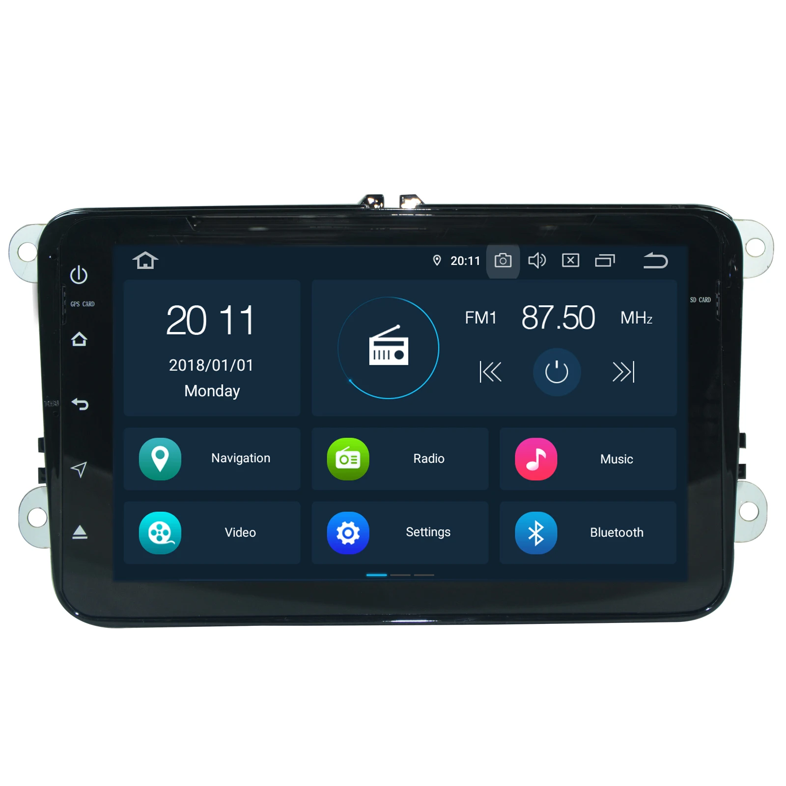 

COIKA 9" Android 9.0 System Auto DVD GPS Navi For VW Passat Scirocco Jetta Skoda Octavia Superb Radio BT Music WIFI 4+64G RAM