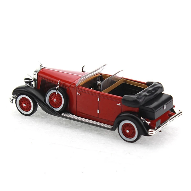 Моделирование ретро классическая модель автомобиля Hispano Suiza H6C-1934 длина литой металлический автомобиль модель игрушки для коллекции, подарок, дети, украшения