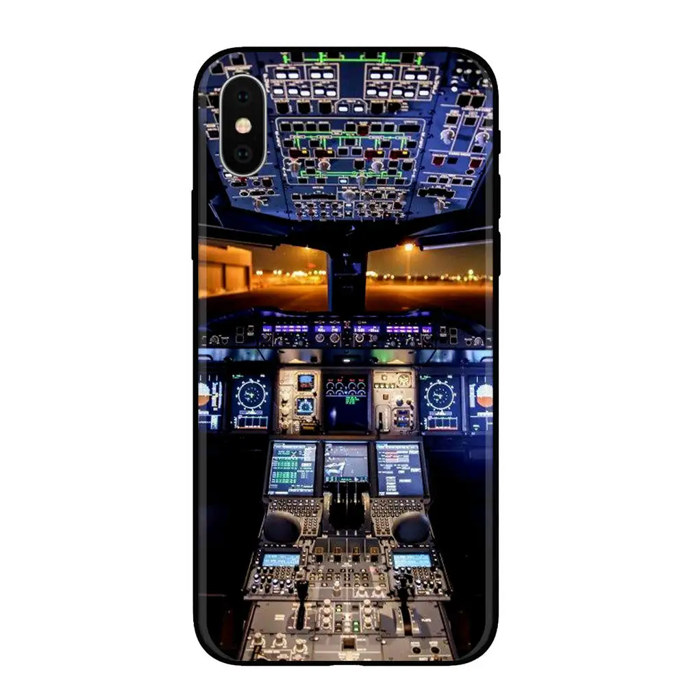 Мягкий Силиконовый ТПУ чехол для телефона stormпередний вперед для путешествий pilot plane для iPhone X 6 6S Plus 7 8 Plus 5 5S SE XS MAX XR XS