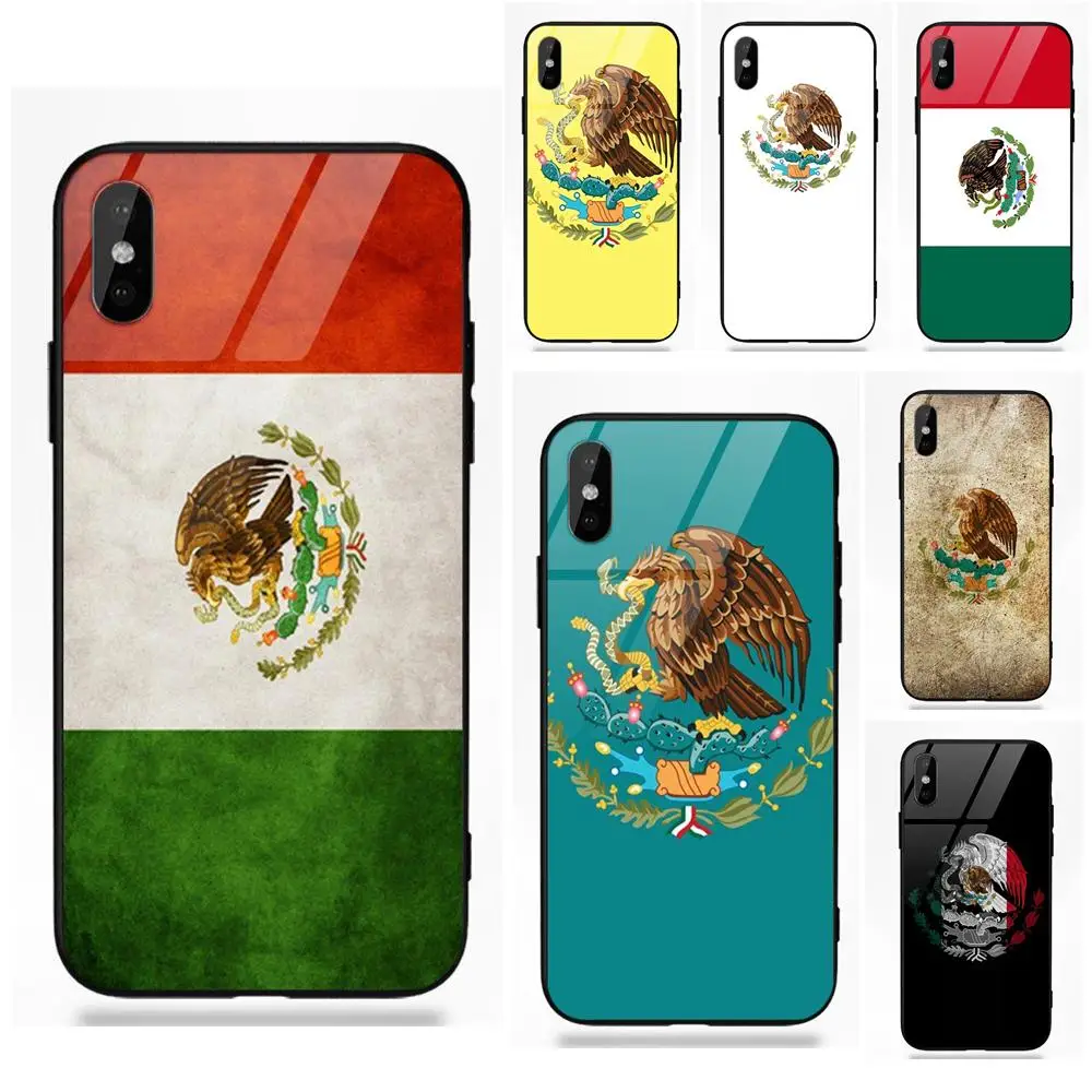 Мексиканская национальная эмблема флага для Apple iPhone 5 5C 5S SE 6 6S 7 8 Plus X XS Max XR Мягкий