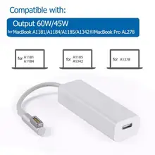 ^^Best Offers USB C Converters T/L Head USB C to Mag.safe 45W 60W High Speed Converter Adapter for MacBook Pro Computer Energy saving ^^Best Offers USB C Converters T/L Head USB C to Mag.safe 45W 60W High Speed Converter Adapter for MacBook Pro Computer Energy saving