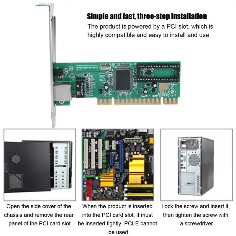10/100/1000M Gigabit Ethernet Lan сетевая карта Pci адаптер для ПК ноутбук компьютер
