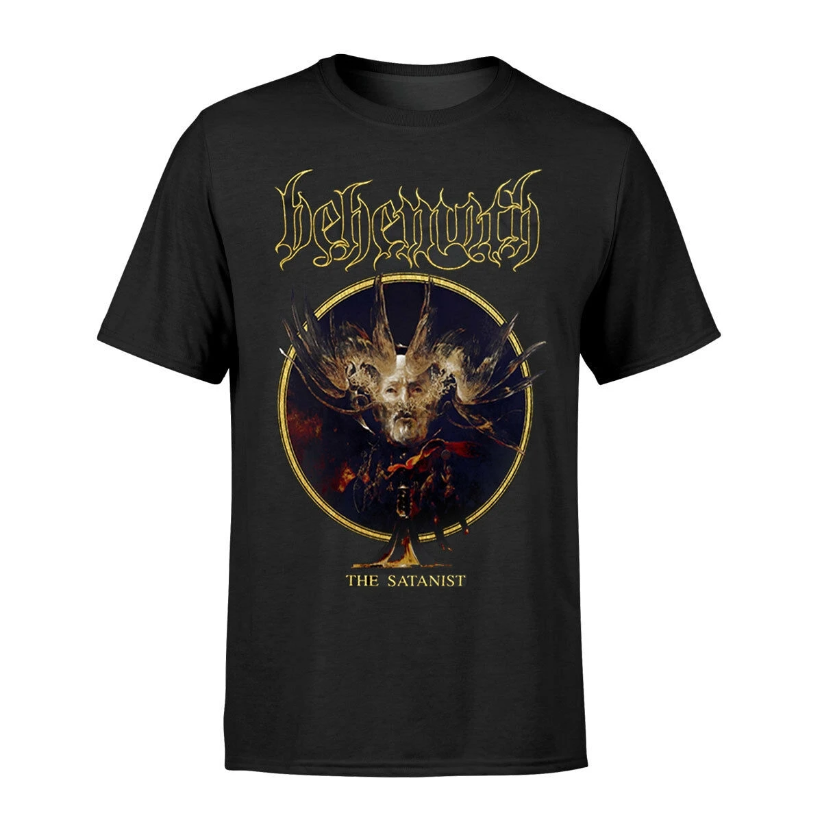 Официальная футболка Behemoth Satanist альбом рок-группы | Мужская одежда