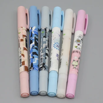 

1 Pcs Erasable copying magic pen correcting copying two-in-one erasing pen, magic pen copying pen, pupil erasing pen blue ink