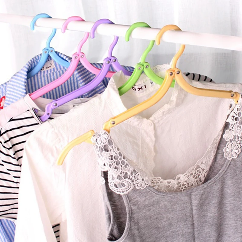 

Professional20 Pieces of Folding Folding Hangers Portable Hangers Outdoor Travel Multi-Function Plastic Non-Slip Hangers for Hom