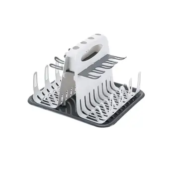

OUNONA Baby Bottle Drying Rack Plastic Detachable Baby Nipple Dryer Holder Shelf Cup Feeding Bottle Drying Rack