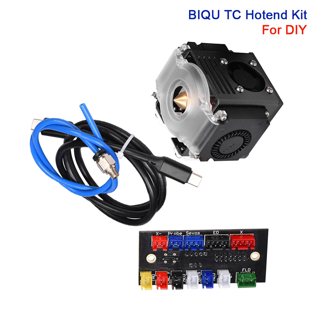 Creality CR10S PRO Hotend Kit 24V With 2 Plated Nozzles - Compatible With CR10S PRO V2 & CR10 MAX 3D Printers